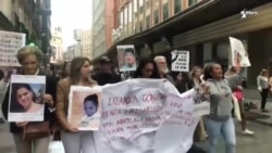 "No queremos más presos políticos en Cuba" "No queremos más presos políticos en Cuba"