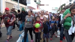 Thumbnail Video Grab Tapachula caravana migrantes