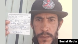 El activista cubano Angel Cuza Alfonso, en una imagen de archivo.