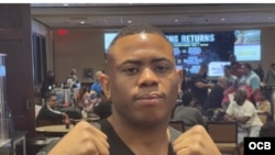 “La Joya” Gómez está que corta para su combate ante Cota en Arizona. (Foto ENG-OCB)