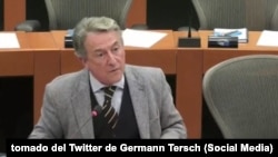 Hermann Tertsch habla en el Parlamento Europeo sobre la situación de Cuba.