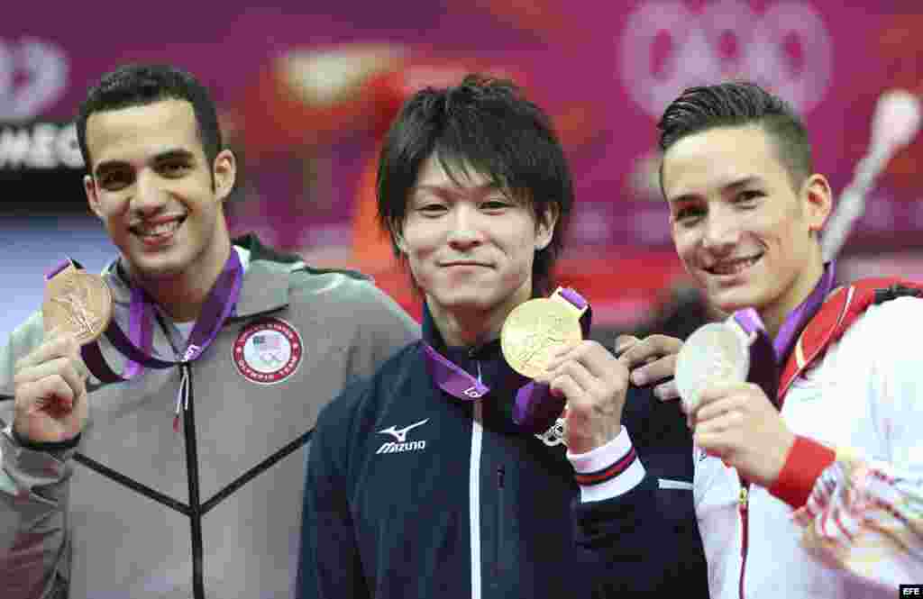 El cubano-americano Danell Leyva competirá el martes 7 de agosto en la barra fija en busca de otra medalla.