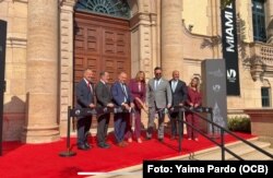 Imaguguración de la Torre de la Libertad de Miami