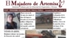 Portada del último número de "El Majadero de Artemisa". 