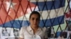 Arianna López Roque, activista de los derechos humanos en Placetas, Villa Clara. 
