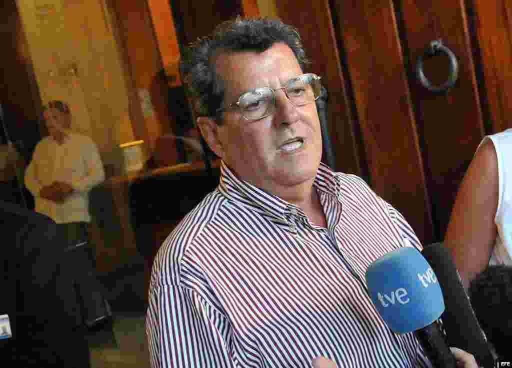El opositor cubano Oswaldo Payá.