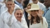 Raúl Castro y Cristina Fernández de Kirchner.
