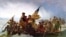 "Washington cruzando el Delaware" obra de Emanuel Gottlieb Leutze.