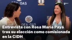 Rosa María Payá explica cuáles serán sus prioridades en la CIDH