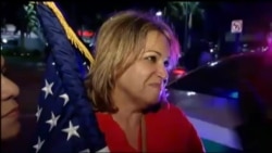 Comunidad latina de Miami se une a cubanos en algarabía por muerte de Castro Comunidad latina de Miami se une a cubanos en algarabía por muerte de Castro