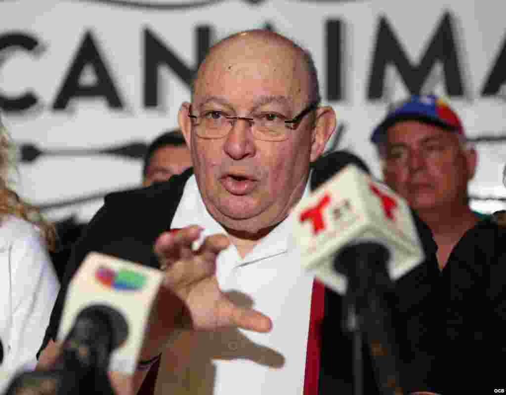 Rueda de prensa de la Sociedad Civil Venezolana en Miami