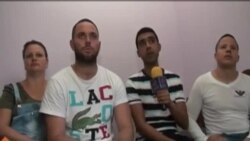 Cubanos retenidos en México libran sexto día en huelga de hambre Cubanos retenidos en México libran sexto día en huelga de hambre