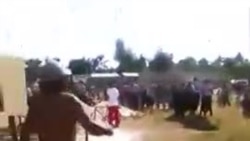 Intento de desalojo en Contramaestre, Santiago de Cuba (Cortesía Yoandris Veranes, UNPACU). Intento de desalojo en Contramaestre, Santiago de Cuba (Cortesía Yoandris Veranes, UNPACU).